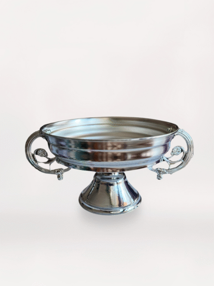 Ayaklı Gümüş Vazo