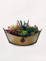 Kayık Vazoda Sukulent